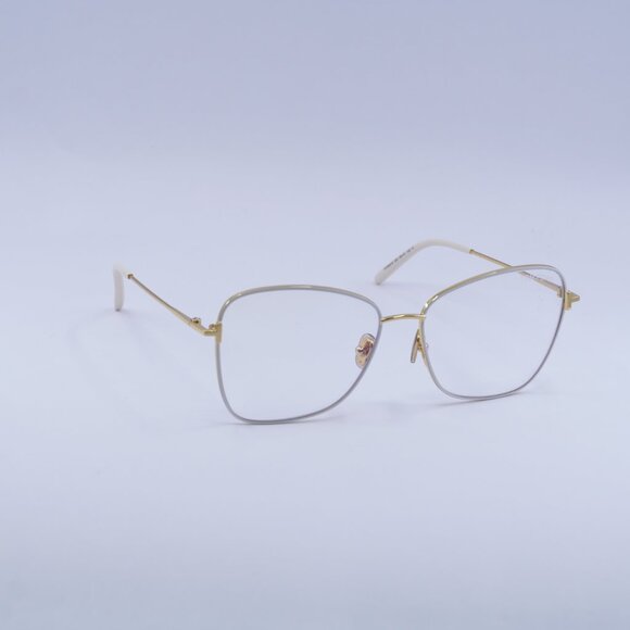 🕶️ New Tom Ford FT5906-B 025 Eyeglasses - Ivory/Gold Frame 55mm - Picture 4 of 8